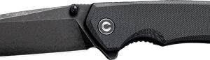 CIVIVI KNIFE BRAZEN 3.46" - BLACK G-10/STONEWASH D2 TANTO