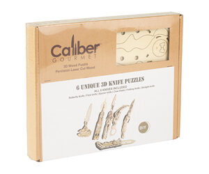 CBG CALIBER WOOD KNIVES PUZ 6 PCS
