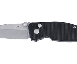 CRKT SQUID BUTTON LOCK 2.27" BLK/SLV