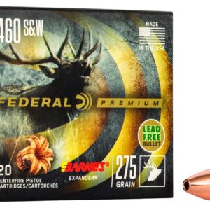 FED PREMIUM 460SW 275GR BARNES X EXPANDER  20/10
