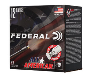 FED ALL AMER 12GA 2.75" 1 1/8OZ #8