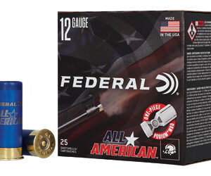 FED ALL AMERICAN 12GA 2.75" 1OZ #8