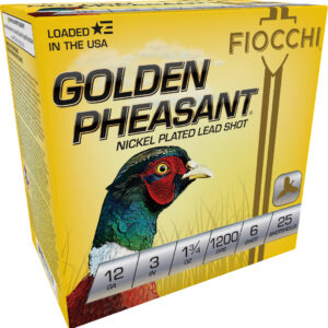 FIO GOLDEN PHEASANT 12GA 3 1.75OZ #6 25/10