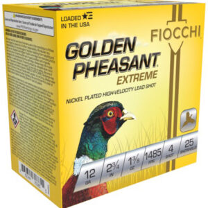 FIO GOLDEN PHEASANT HV 12GA 2.75 #4 25/10