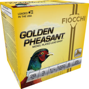 FIO GOLDEN PHEASANT 28GA #6 3 1 1/16OZ 25/10