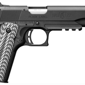 BROWNING 1911-22 SUPPR READY - 22LR 4.87"FS BLACK/G10 GRIPS