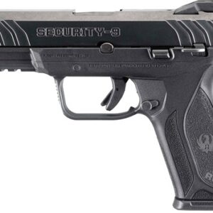 RUGER SECURITY-9 9MM LUGER - ADJ 10-SHOT BLUED SYN