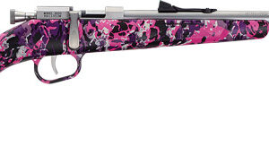 HENRY MINI BOLT 22S/L/LR - 16.25" S/S SYN MUDDY GIRL