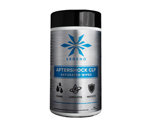 LEGEND AFTERSHOCK CLP SAT WIPES 75CT