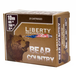 LIB AMMO BEAR COUNTRY 10MM 70GR 20/10