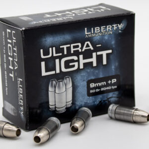 LIB AMMO ULTRA LIGHT CIVIL 9MM+P 50GR 20/10