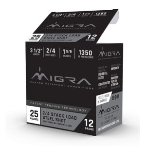 MIGRA STAXD STEEL 12GA 3.5 1-3/8OZ #2-4 25/10