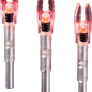 NOCKTURNAL SHIFT LIGHTED NOCK - UNIVERSAL RED 3PK