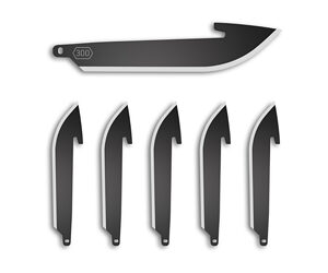 OD EDGE DROP-PT 3" BLADE 6PK BLK