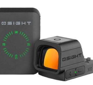 OSIGHT XR REFLEX RED - DOT 2/6 & 32 MOA RECHARGABLE