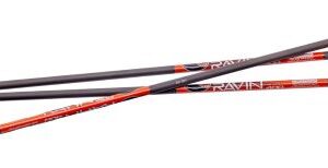 RAVIN XBOW ARROW CARBON W/2" - OFFSET VANES 400GR .003" 3PK