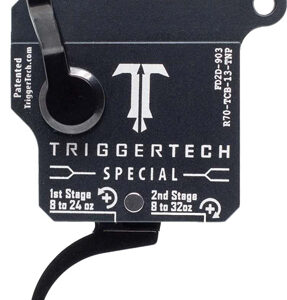 TRIGGERTECH REM 700 TWO STAGE - BLACK SPECIAL PRO CURVED CLEAN