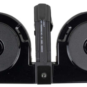 RWB DRUM AR-15 5.56 BLK WITH BLACK COVER 100RD