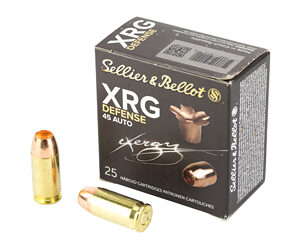 S&B 45ACP 165GR XRG 25/1000