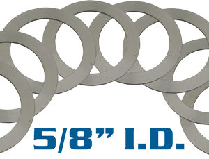 YHM BARREL SHIM SET 5/8" I.D. - SET OF 6