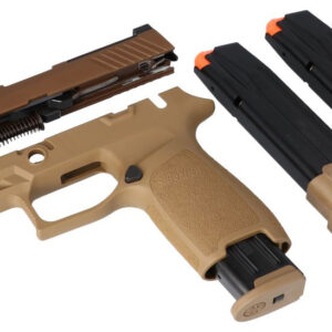 SIG CAL-X KIT P320-M17 9MM FULL COYOTE 17/21RD