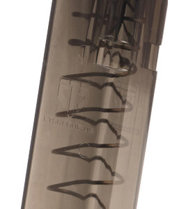 ETS MAGAZINE FOR GLOCK 9MM - 15RD CARBON SMOKE FITS 19/26
