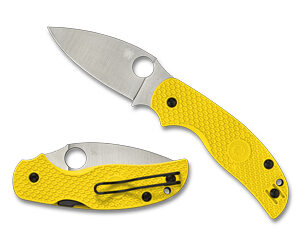 SPYDERCO SAGE 5 LW SALT 3" YELLOW
