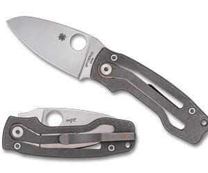 SPYDERCO PITS 2 SLIPIT TI 2.74" GRY