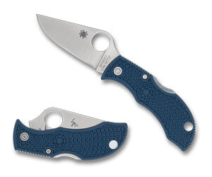 SPYDERCO MANBUG 1.96" COBALT BLUE