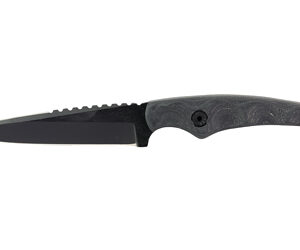 STROUP MK2 4" CERAKOTE BLK W/SHEATH