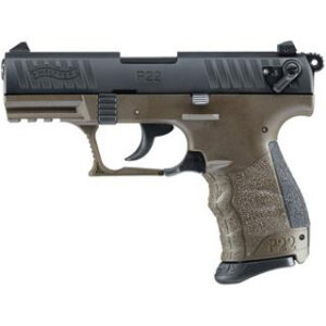 WAL P22CA 22LR 3.42 ODG MILITARY CA LEGAL 2 10RD