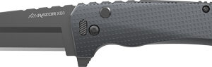 OUTDOOR EDGE RAZOR XD3 3" - FOLDER EDC CHARCOAL SHEEPSFOO