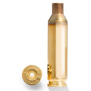 Alpha Munitions Ultra Premium Unprimed Brass Cartridge Cases 6mm Creedmoor - Large Rifle Primer 100/Box
