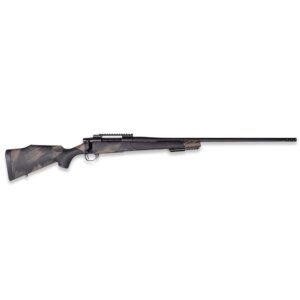 Weatherby Vanguard Black Hills Rifle .308 Win 4rd Magazine 22" 1/2x28 Threaded Barrel with 2" Muzzle Brake Black with Green and Tan
