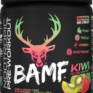 BUCKED UP PRE-WORKOUT BAMF - KIWI DO YOU LOVE ME 30SERVING