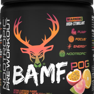 BUCKED UP PRE-WORKOUT BAMF - POG 30 SERVINGS