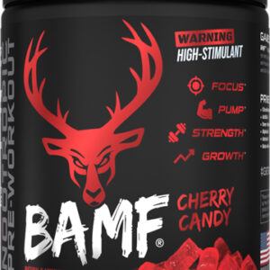 BUCKED UP PRE-WORKOUT BAMF - CHERRY HARD CANDY 30 SERVINGS