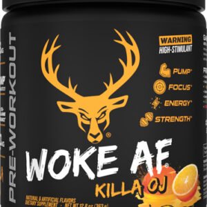 BUCKED UP PRE-WORKOUT WOKE AF - KILLA OJ 30 SERVINGS
