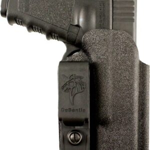 DESANTIS SLIM TUCK HOLSTER IWB - KYDEX AMBI FOR GLOCK 17/22 BLK