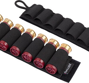 ALLEN AMMO CARD 12GA. BLACK - HOLDS 7-ROUNDS