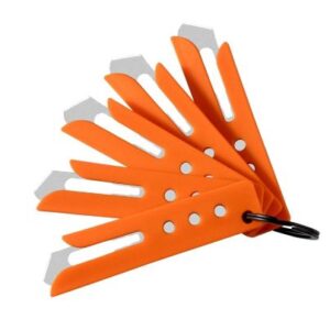 HOGUE EXPEL BLADE GUARD 5PK - ORANGE NYLON