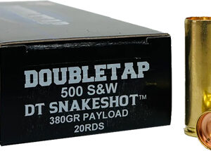 DOUBLETAP 500 S&W SNAKE SHOT - 20RD 25BX/CS