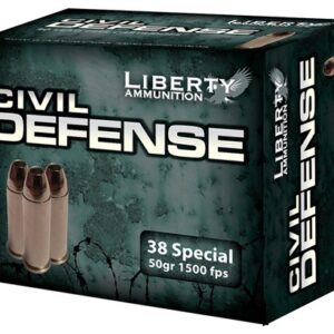LIBERTY CIVIL DEFENSE 38 - SPECIAL 50GR HP 20RD 10BX/CS