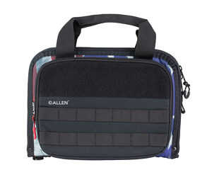 Allen compact range bag with two black handles, zip compartments, and a front MOLLE panel for accessories