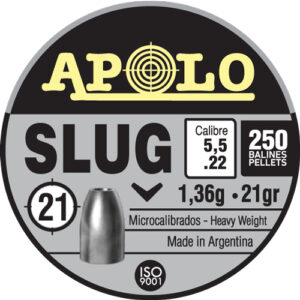 HATSAN APOLO 22 SLUG 21 GRAIN - 250 PACK