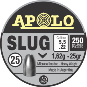 HATSAN APOLO 22 SLUG 25 GRAIN - 250 PACK