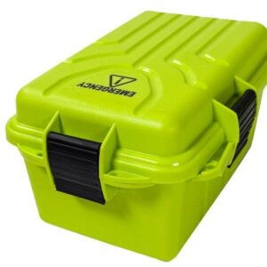 MTM EMERGENCY BOX 2 - 9.8X6.8X4.8 YELLOW GREEN