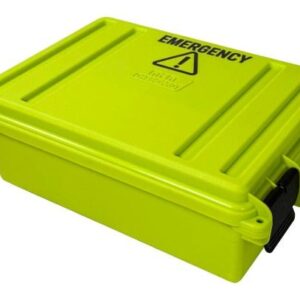 MTM EMERGENCY BOX 3 - 19.15.75X5.25 YELLOW GREEN