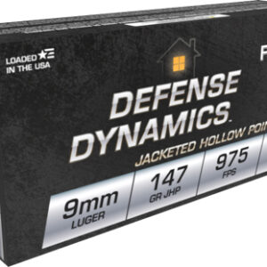 FIO DEFENSE 9MM 147GR HP 50/20
