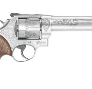 S&W 629 ENGRAVED 44 MAG 6.5" - 6-SHOT WALNUT GRIPS SS